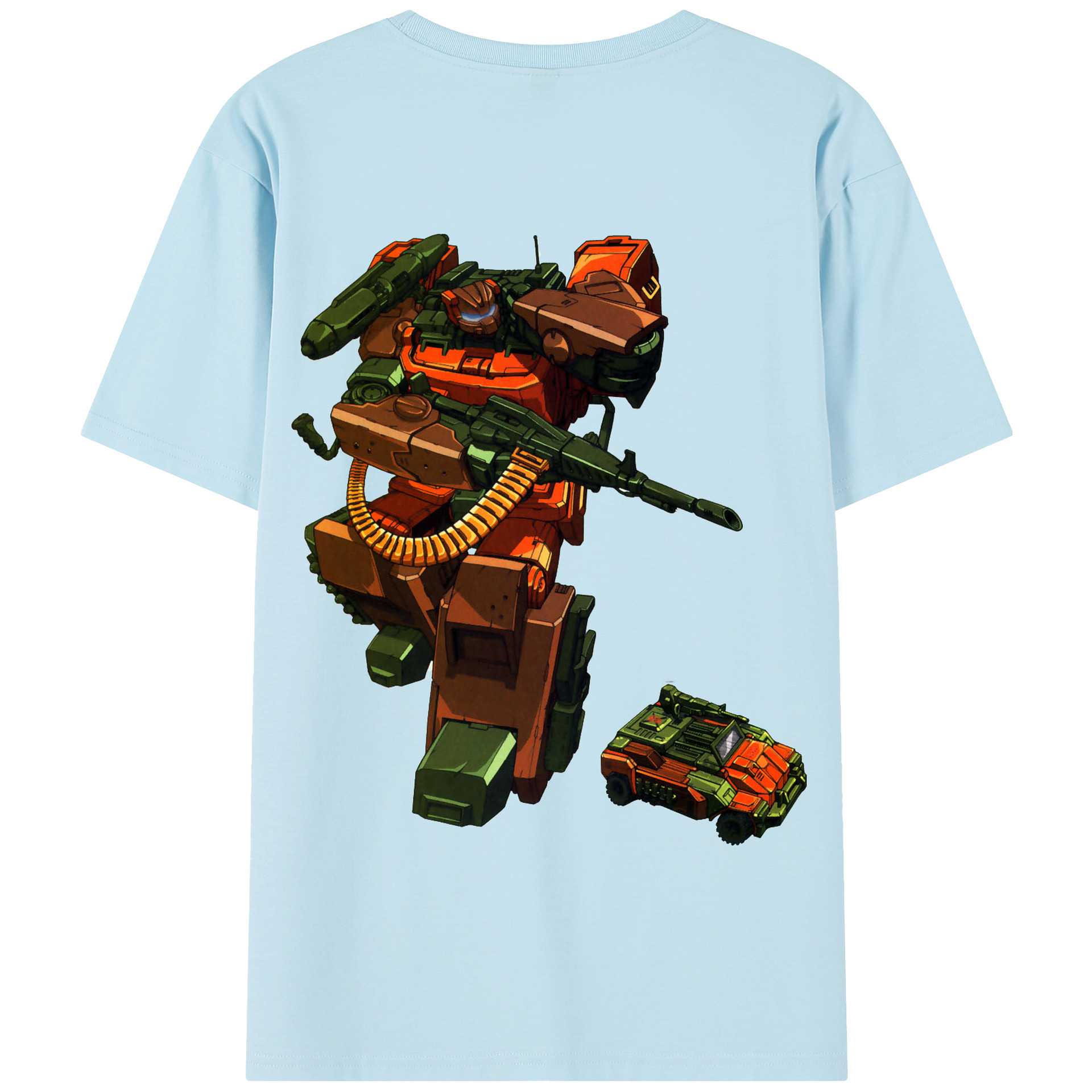（画像用）  綿100％半袖Tシャツ（背面プリント）